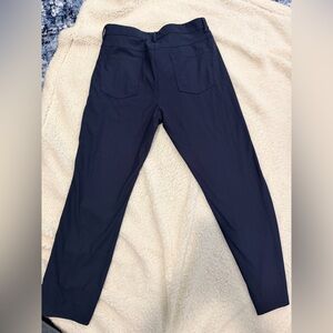 Old Navy Men's Navy Blue tech hybrid 4 way stretch straight 34x30